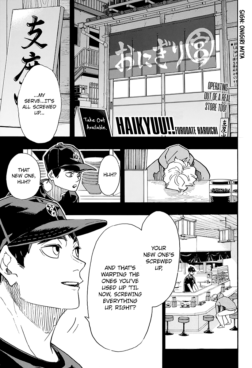Haikyuu!!, Chapter 391 image 01